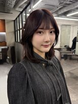 ニコ トウキョウ(nico TOKYO)&nbsp;カシスピンクチェリーレッドブラウンボルドーボブ顔周りレイヤー