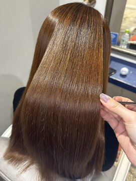 ミレヘアー 越谷(Mire hair) “ぱやぱや”ツヤがでない/乾かすだけbefore→after
