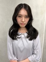 ディーエイチハル みなとみらい馬車道(Dh-HAL) 伸ばしかけ/ミディアム/アッシュブラウン/赤み消し