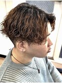 横浜メンズカットメンズパーマ波巻きスパイラルパーマツイスパ