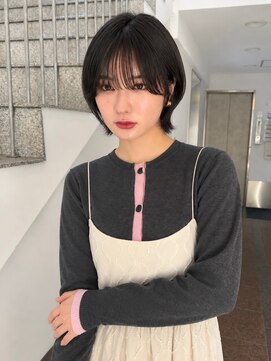 トリッカ シブヤ(TRICCA SHIBUYA) ショートボブ/丸みショート/小顔ショート/ダークアッシュ