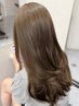 ブリーチなしダブルカラー+カット+うる艶トリートメント