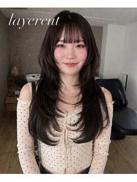 エトワ 中央店(etoi) 大分ハッシュカット韓国レイヤーカットワンホンヘアヨシンモリ