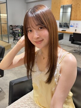 セシルへアー JR京都駅前店(Cecil hair) レイヤー*顔周りレイヤー*髪質改善*縮毛矯正*UP