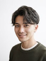 バイエイト(X8) 前髪立ち上げパーマ