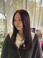 シプレ(cipre)&nbsp;カシスレッド×ナチュラルレイヤー