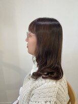 バーチ バイ クロップエス(BIRCH by crop es)&nbsp;秋カラーxバイオレットブラウン
