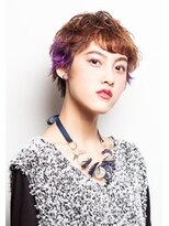 ピークアブー ワン(PEEK-A-BOO ONE)&nbsp;ハンサムショート×ニュアンスパーマ×イヤリングカラー