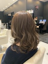 サローネデ アグスティナ バイ サンバンチ(salones de agustina by sanbanchi)&nbsp;イルミナカラー☆オリーブグレージュ