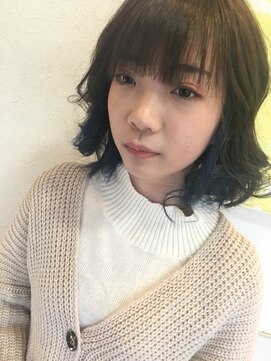 ヘアーサロン ウィッシュ(hair salon Wish) ☆インナーブルー☆