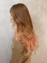 ヘアサロンM 新宿&nbsp;【丸山】柔らかく主張するくすみインナーピンク