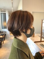 ソレカ(SORECA)&nbsp;【SORECA/ソレカ】ショート × ピンクベージュ