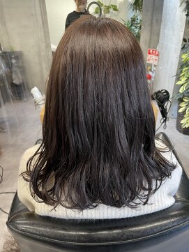 シェル 吉祥寺(shell) パープルアッシュ/大人可愛い/