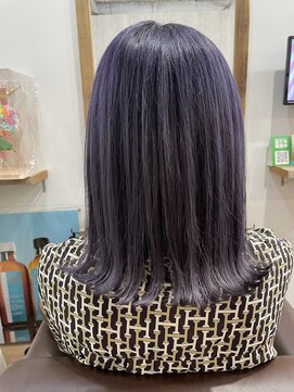 エニー ココ ヘアー(ANY.coco HAIR) バイオレットシルバー☆