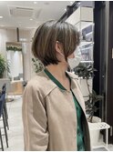 武蔵小杉脱白髪染めハイライト大人可愛い