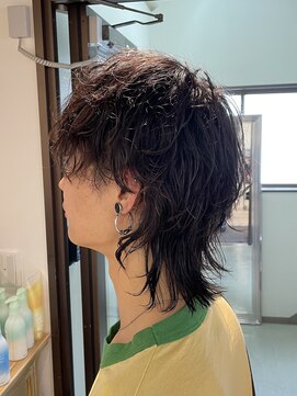 コワファーストナガサキシャンプーボーイ(COIFF1RST NAGASAKI SHAMPOO BOY) メンズウルフ