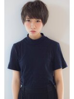 コンティロミー(CONTI ROMMY.)&nbsp;暗髪オリーブベージュ小顔ショート/髪質改善/コンティ本厚木