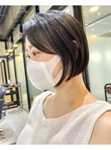 似合わせカット　ミニボブ