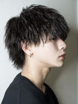 アルファ 新宿(alpha) フェザーパーマ/刈り上げセンターパート/サーフカール[新宿]