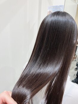 チェレ アズーリ 狭山店(Chere azuri)の写真/【カラー×縮毛矯正】髪質改善TRと同時施術で極力傷ませることなく美しく自然な艶髪を叶えます♪