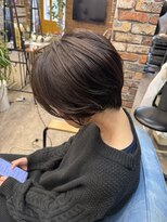 ルーナヘアー(LUNA hair) 【京都 山科】ショート×グレージュ