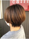 【倉敷 沖/calin】大人ショートボブ ミニボブ