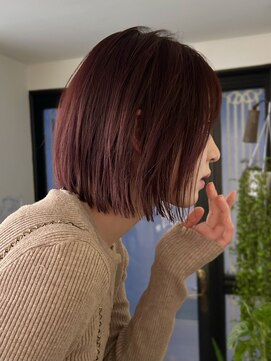 アンプラグド(unplugged) ブリーチなしのピンクパープル