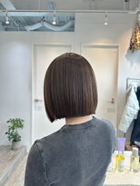 ロカ 表参道(loka)&nbsp;切りっぱなしボブ［表参道/髪質改善/ハイライト］