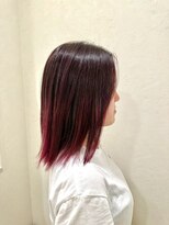 ヘアースペースブルーム リアン 岡町店(HAIR SPACE BLOOM Lien)&nbsp;岡町/ピンクパープルカラー