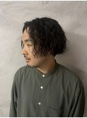 メンズボブ×ツイストスパイラル