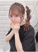 あみかちゅ×ハートサイドポニー＊まゆ