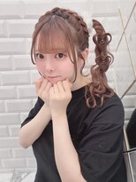 あみかちゅ×ハートサイドポニー＊まゆ