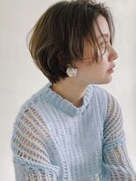 パープル 自由が丘(purple)&nbsp;小顔に見せるヘア/ワンレン/ショート [自由が丘駅/パーマ］