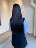 美髪ストレート+カット+ヘアーエステ