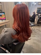 ヘアアンドスパ リコ(Hair&Spa Rico By LikkleMore) 韓国レイヤー#オレンジカラー