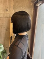 ヘアースイッチ(HAIR SWITCH)&nbsp;前下がりボブ/重めバング/ぱっつん