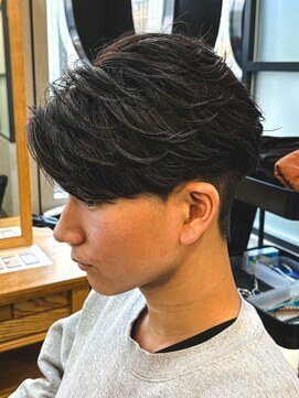 メンズソース 京都河原町(MEN'S SOURCE) ナチュラルフェザーパーマ