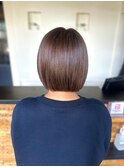 春のうる艶ケアカラー 髪質改善TR 大人のミディアムボブ#8
