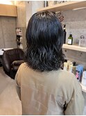 ゆるめボブパーマ