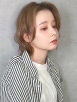 ヘアアンドスパ モーブ 世田谷(hair&SPA Mauve) チェリーブラウン/ミニウルフ/デジタルパーマ[世田谷］