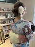 《17時以降》浴衣の着付け＋おまかせヘアアレンジ￥8250→￥6600