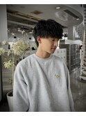 波巻きパーマ/縦落ちパーマ/ツイストスパイラル/波打ちパーマ