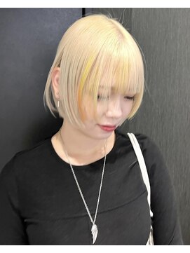 ヌル 表参道本店(Null) スラッシュカラー/ケアブリーチ/ダブルカラー/表参道/神宮前