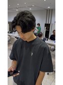 メンズ メンズパーマ フェザーパーマ 波巻パーマ 特殊パーマ