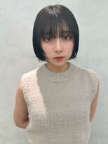 アッシュ 茗荷谷店(Ash)&nbsp;軽さと艶のある柔らか外ハネショートボブ