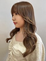 イーストハムヘッドショップ(EAST HAM head shop) ロングレイヤー/ブラウンベージュ/透明感カラー