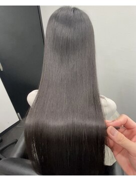 ピリオド 赤坂(Period.) ロングヘアー　縮毛矯正髪質改善　赤坂見附