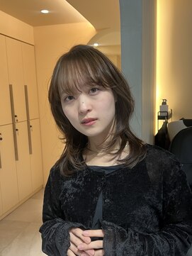 ガリカ 蔵前(Gallica) 【美玲】ざっくりレイヤー×マロンベージュ