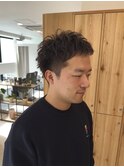 クセ活かしショート/大人メンズ/札幌駅
