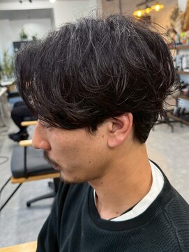 フゥ 宇都宮戸祭(FeU) 宇都宮メンズカットメンズパーマ波巻きスパイラルパーマツイスパ
